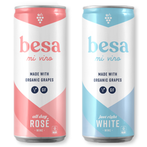 besa mi vino products, all day rose and just right white